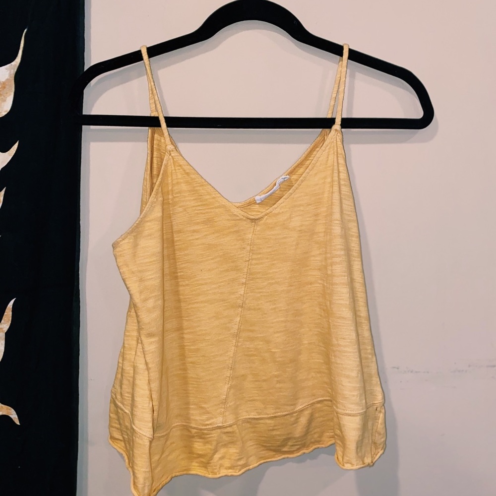 yellow tank
